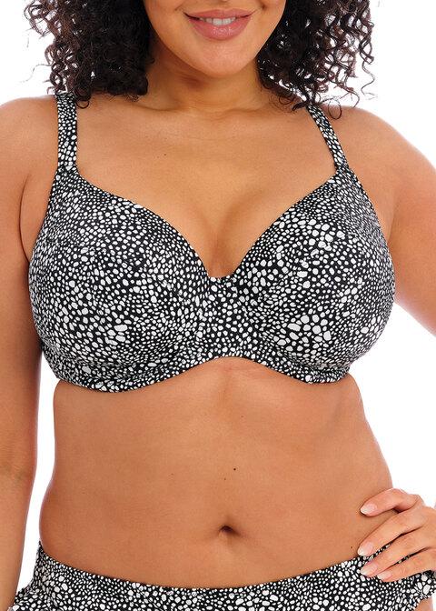 elomi Plunge Bikini Top Black