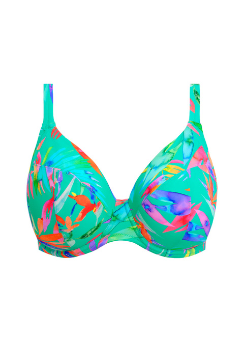 Elomi Plunge Bikini Top Jade