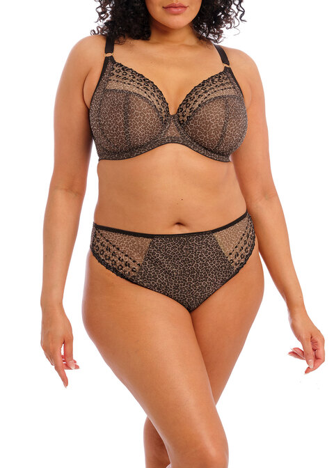 Elomi Plunge Bra Leopard