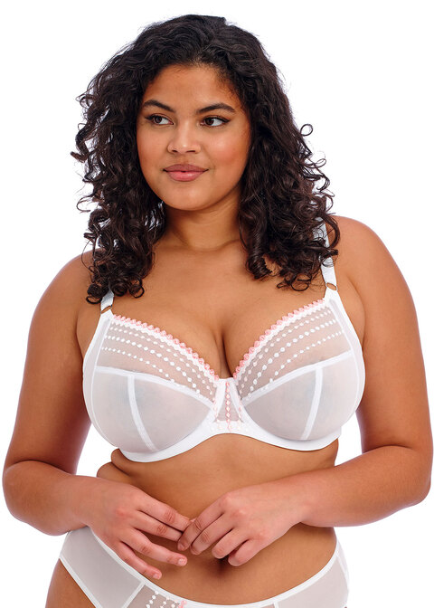 elomi Plunge Bra White