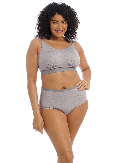 Elomi Short Grey Marl