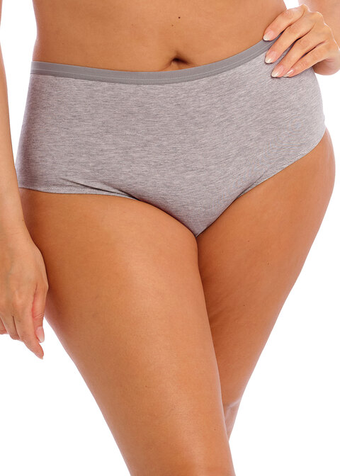 elomi Short Grey Marl