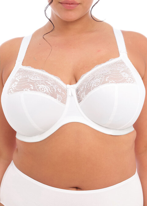 elomi Stretch Banded Bra White