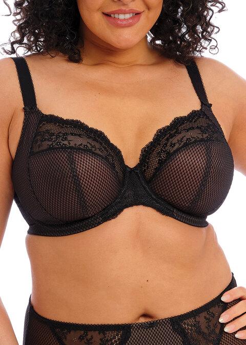 elomi Stretch Plunge Bra Black