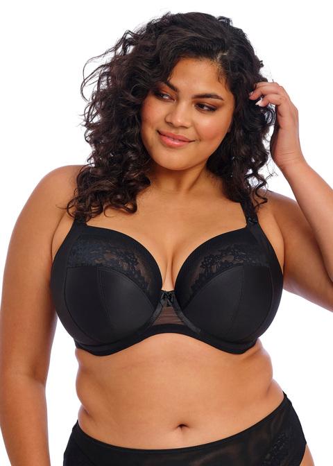 elomi Stretch Plunge Bra Black