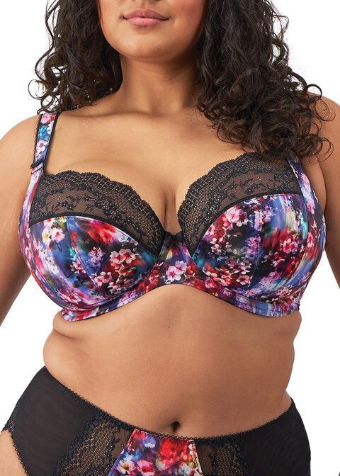 elomi Stretch Plunge Bra Cherry Blossom