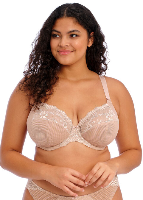 elomi Stretch Plunge Bra Fawn