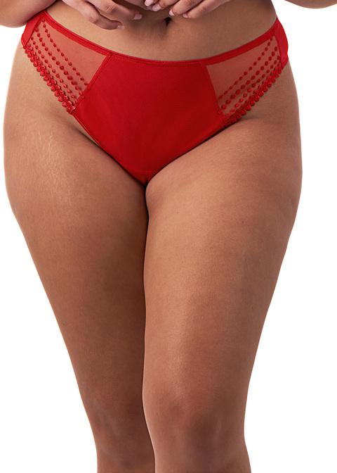 elomi Thong Haute Red