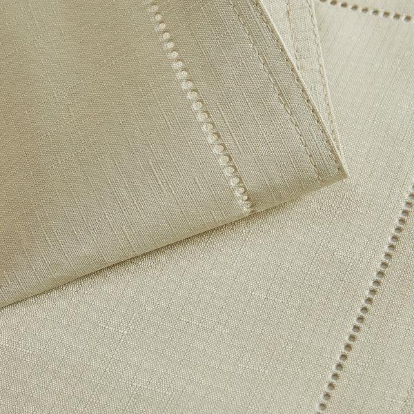 Elrene Alison Eyelet Punched Border Fabric Placemat Set Of 4
