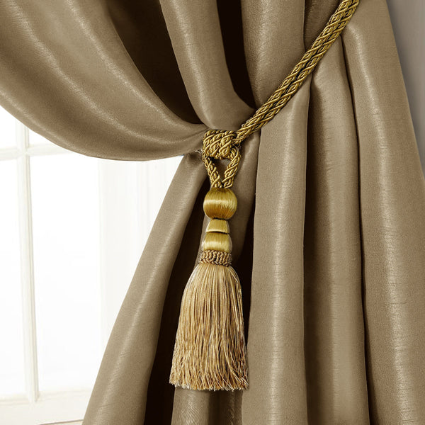 elrene Amelia Decorative Tassel Window Curtain Tieback