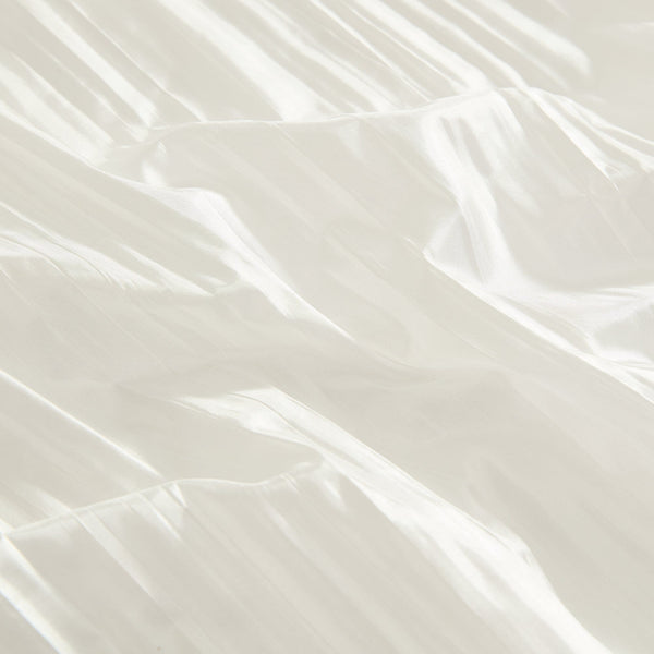 Elrene Athena Faux Crushed Silk Window Curtain And Scarf Set