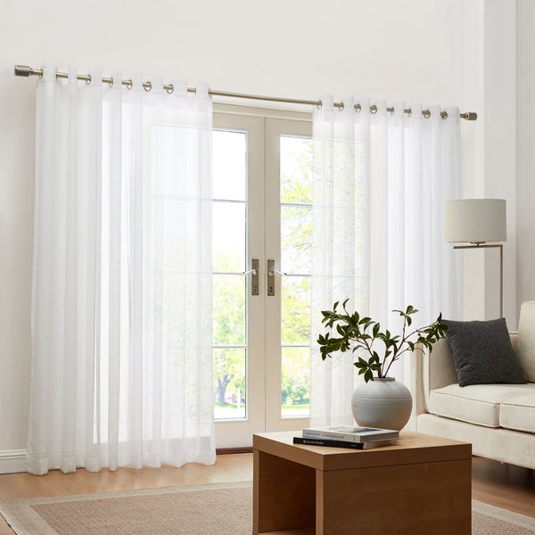Elrene Carmen Sheer Extra-Wide Indoor/Outdoor Curtain Collection