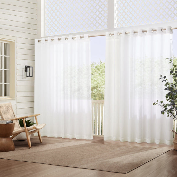 elrene Carmen Sheer Extra-Wide Indoor/Outdoor Curtain Collection