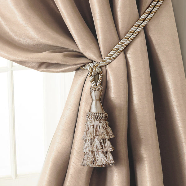 elrene Charlotte Decorative Tassel Window Curtain Tieback