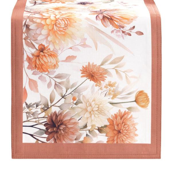 Elrene Autumn Blooms Table Runner