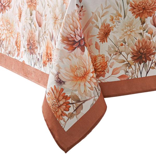 Elrene Autumn Blooms Tablecloth