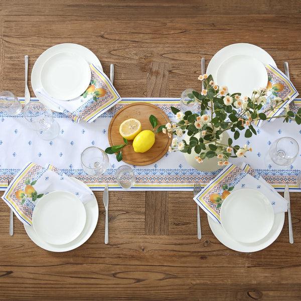 Elrene Capri Lemon Table Runner