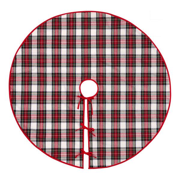 Elrene Christmas Classic Holiday Plaid Tree Skirt