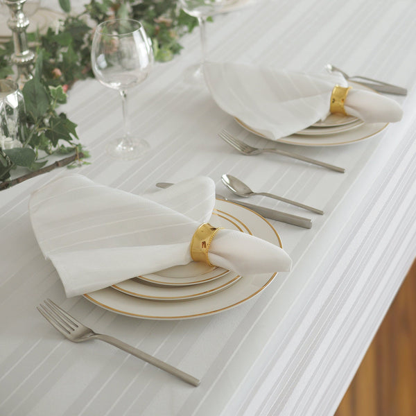 Elrene Denley Stripe Napkins (Set Of 4)