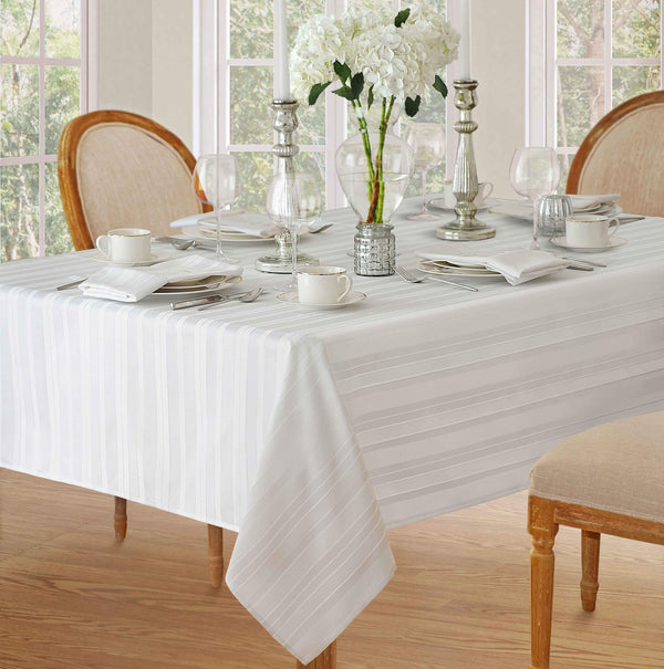 Elrene Denley Stripe Tablecloth