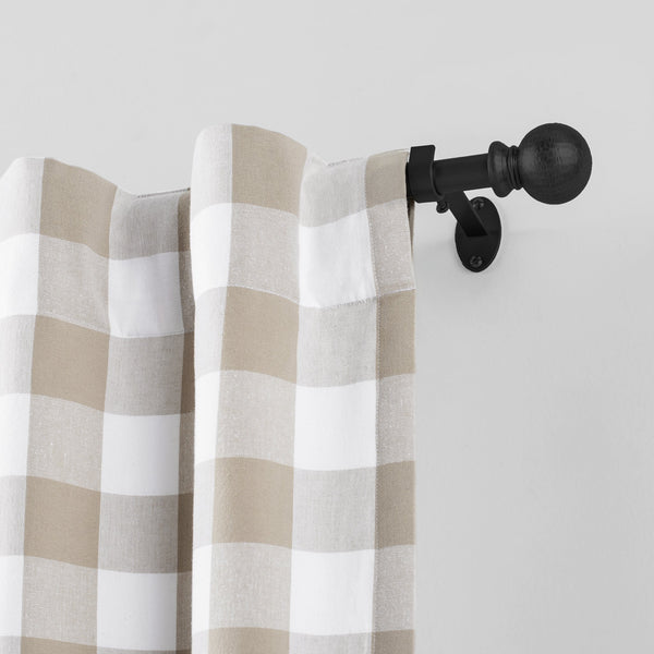Elrene Farmhouse Ball Curtain Rod