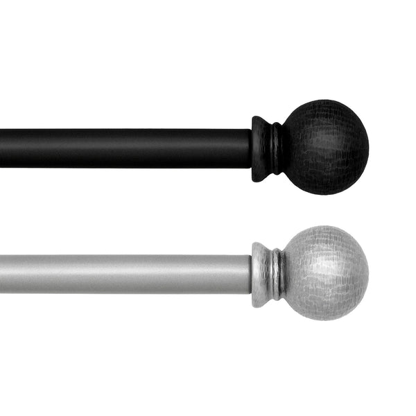 elrene Farmhouse Ball Curtain Rod