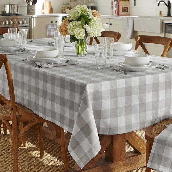 Elrene Farmhouse Living Buffalo Check Tablecloth