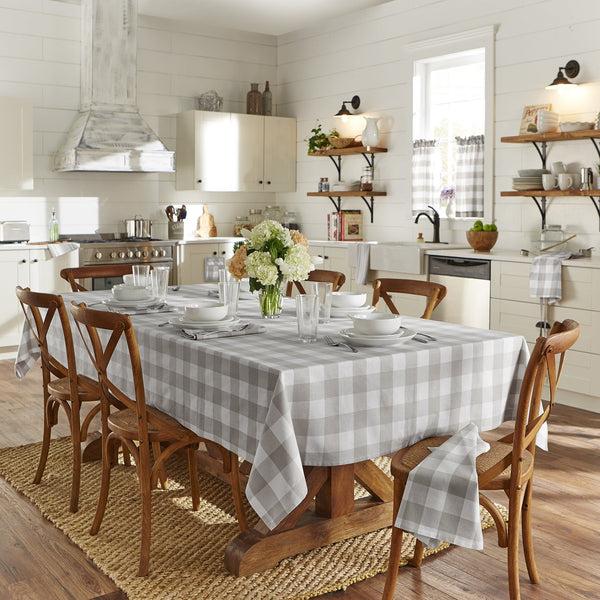 elrene Farmhouse Living Buffalo Check Tablecloth