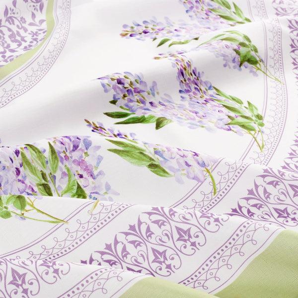 Elrene Lilac Garden Floral Tablecloth