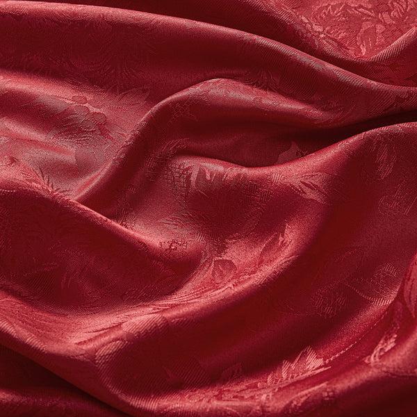 Elrene Poinsettia Elegance Jacquard Tablecloth