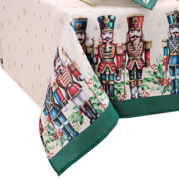 Elrene Royal Nutcracker Tablecloth