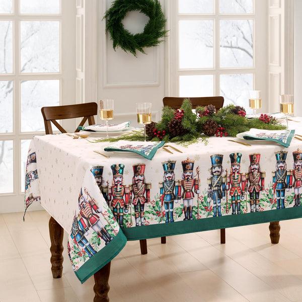 elrene Royal Nutcracker Tablecloth