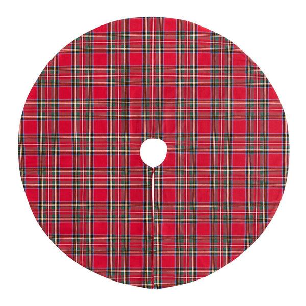 Elrene Stowe Tartan Plaid Christmas Tree Skirt
