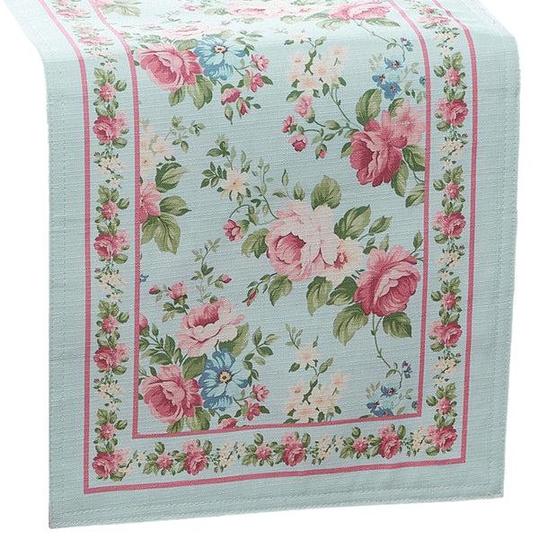 Elrene Vintage Floral Garden Table Runner