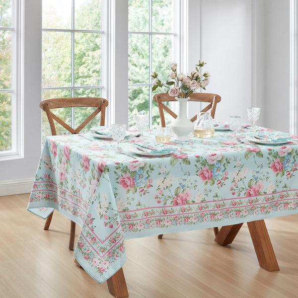 elrene Vintage Floral Garden Tablecloth