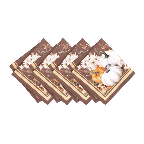 elrene Wheatland Harvest Fall Napkins Set of 4