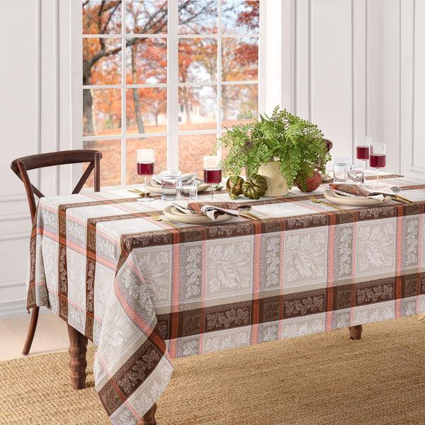 elrene Windswept Harvest Jacquard Tablecloth