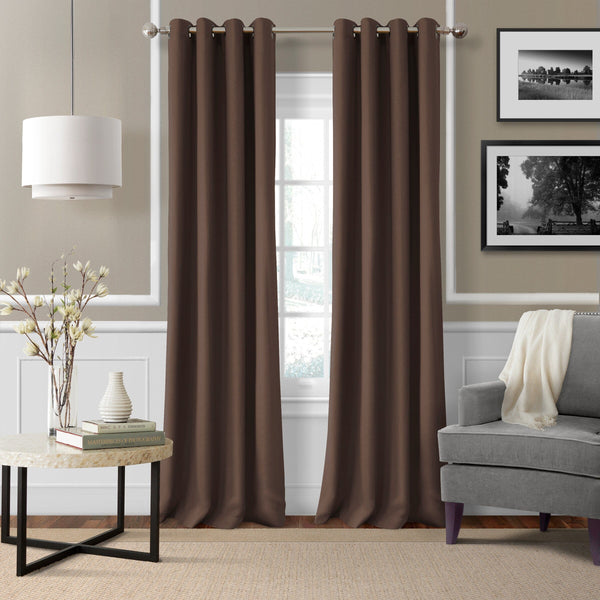 Elrene Essex Grommet-Top Window Curtain Panel Collection