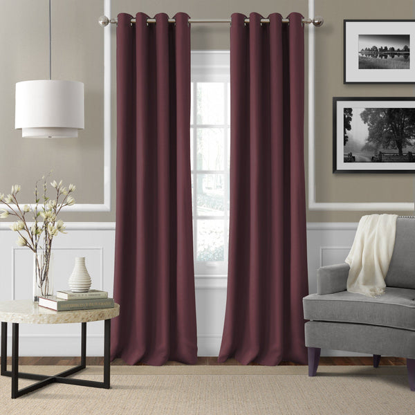 elrene Essex Grommet-Top Window Curtain Panel Collection