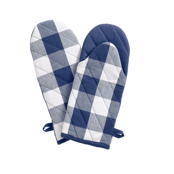 Elrene Farmhouse Living Buffalo Check Oven Mitt Pair