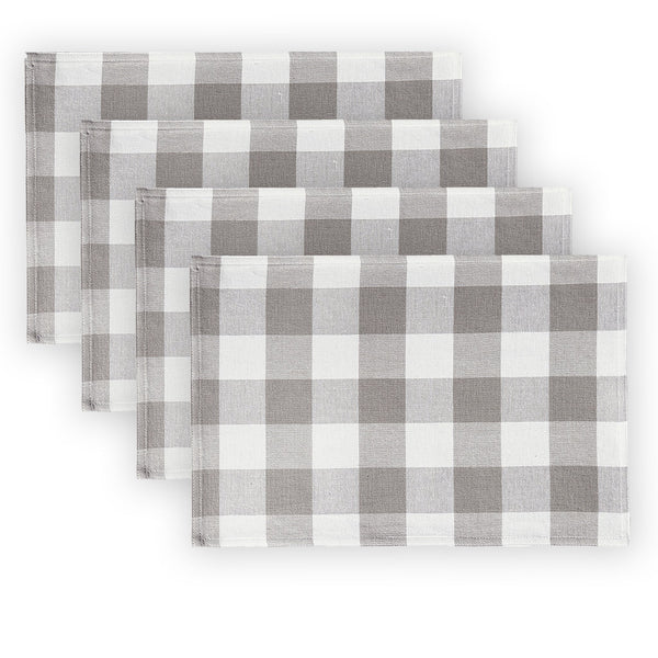 Elrene Farmhouse Living Buffalo Check Placemats Set Of 4
