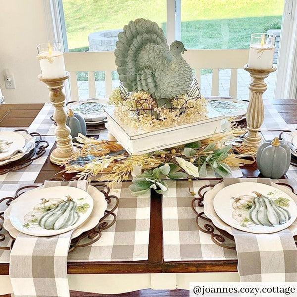 Elrene Farmhouse Living Buffalo Check Placemats Set Of 4