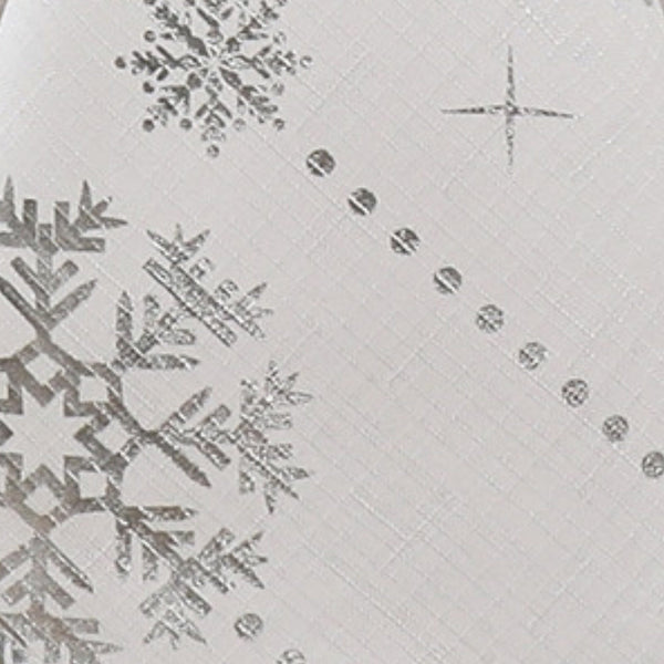 Elrene Foil Wonderland Snowflake Holiday Fabric Tablecloth