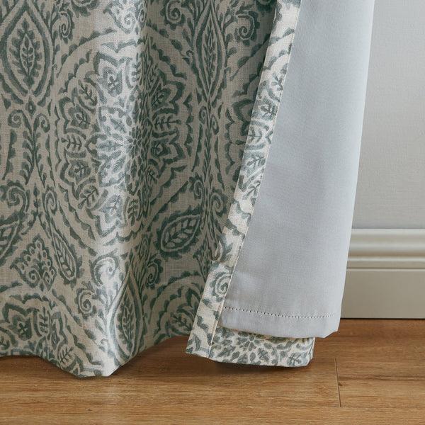 Elrene Giovanni Medallion Blackout Window Curtain Panel