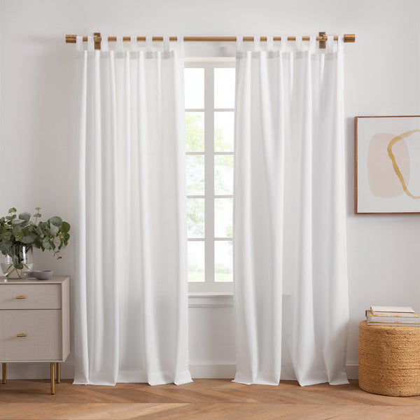 Elrene Matine Tab-Top Indoor/Outdoor Window Curtain Panel