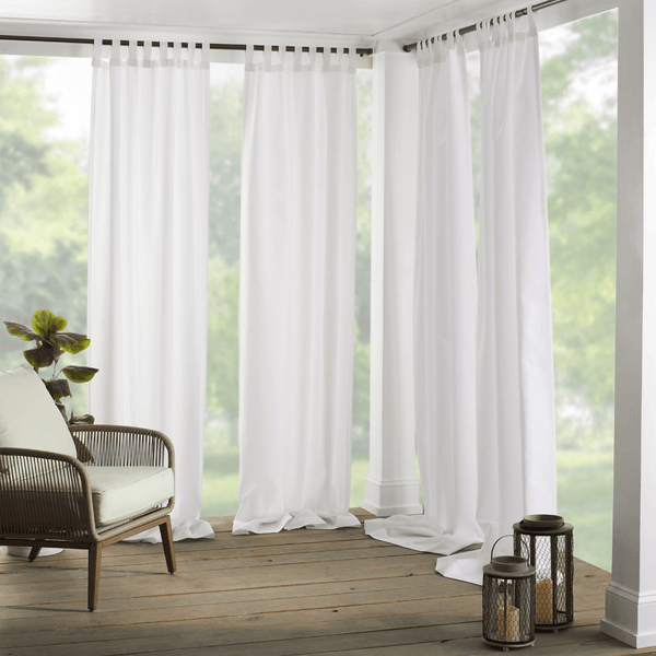 elrene Matine Tab-Top Indoor/Outdoor Window Curtain Panel