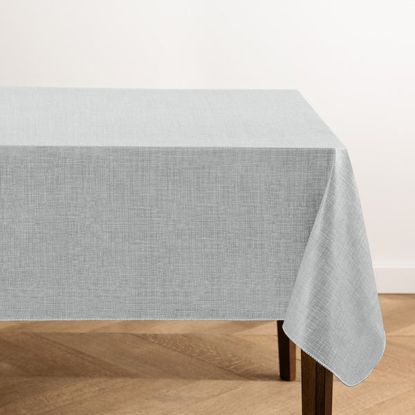 elrene Monterey Linen Texture Vinyl Indoor/Outdoor Tablecloth