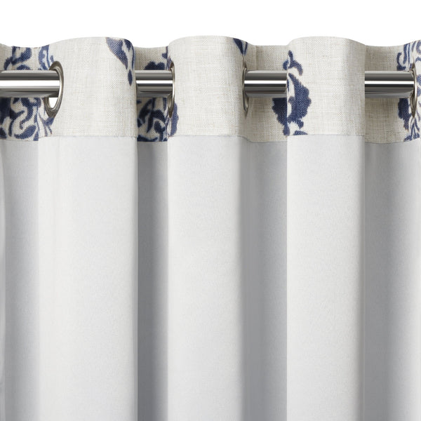Elrene Navara Medallion Room Darkening Window Curtain