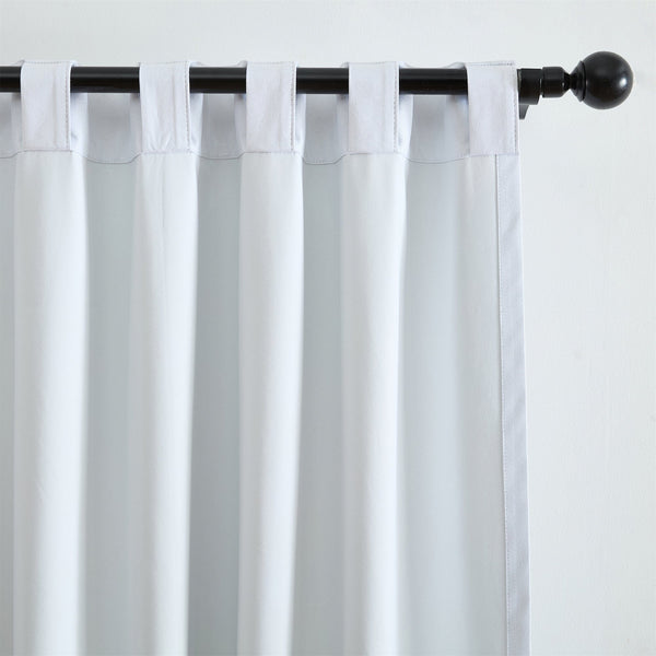 Elrene Solace Max-Blackout Solid Texture Window Curtain Panel