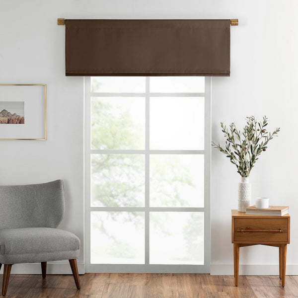 elrene SunVeil Vanderbilt Straight Pleated Window Valance